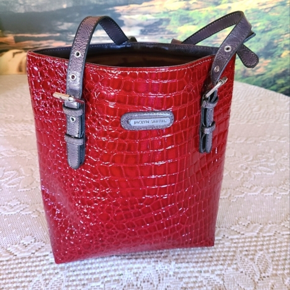 Jaclyn Smith Handbags - JACLYN SMITH RED BAG